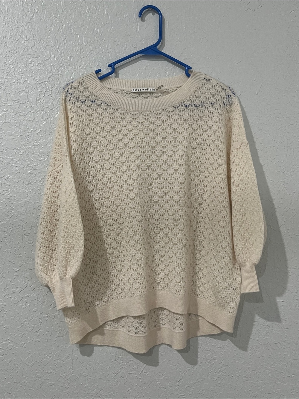 Alice + Olivia Cashmere Pullover Sweater